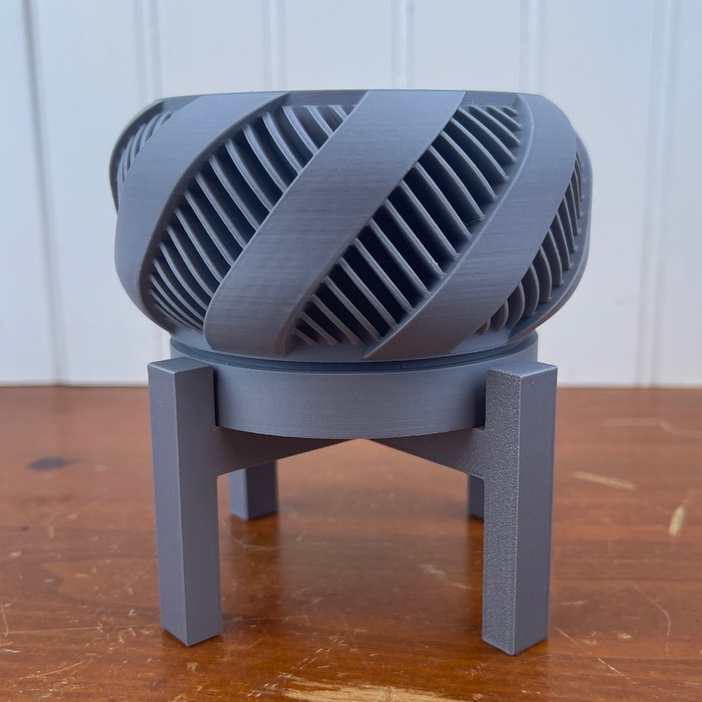 Indoor Flower Pot, The Brimo Planter Mini with Drainage Holes